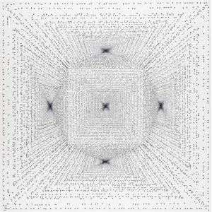 Ryszard Rabsztyn (ur. 1984, Olkusz), Modlitwa (a. Braille'a, clockwise movement x5), 2024