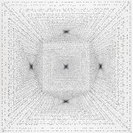 Ryszard Rabsztyn (b. 1984, Olkusz), "Prayer (a. Braille, clockwise movement x5)", 2024