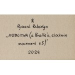 Ryszard Rabsztyn (ur. 1984, Olkusz), Modlitwa (a. Braille'a, clockwise movement x5), 2024