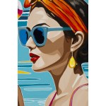 Kasia Davies (nata nel 1970 a Lodz), Capri Blue, 2025