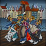 Robert Jadczak (b. 1960, Warsaw), "Band of Danzig," 2025