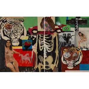 Przemyslaw Wojciak \ Karifurava (nar. 1992, Brzeg), Symfonie smrti a života, diptych, 2025