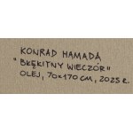 Konrad Hamada (ur. 1981, Kraków), Błękitny wieczór, 2025