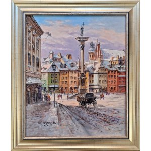 Witold Hackenberg, Warszawa Plac Zamkowy (fragm.)