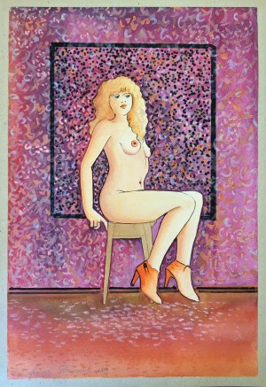 Henryk Plóciennik, Nude, 1984