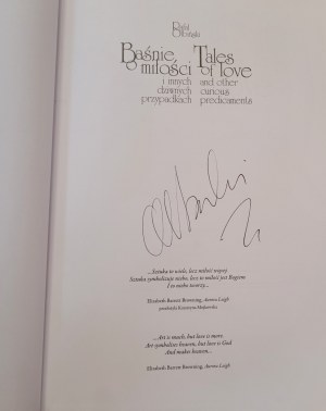Rafał Olbinski, Hand-signed album 'Tales of Love and Other Strange Cases'