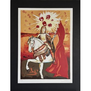 Salvador Dalí (1904 - 1989), Cabellero De Oros, Seria Karty Tarota