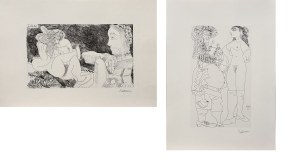 Pablo Picasso (1881-1973), Set of 2 lithographs 