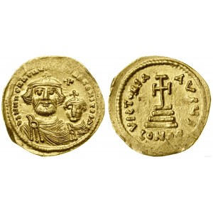 Bizancjum, solidus, (616-625), Konstantynopol