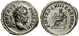 Cesarstwo Rzymskie, denar, 210, Rzym
