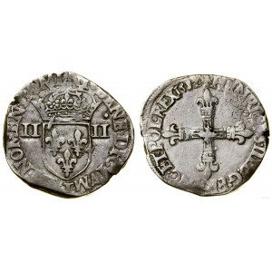 Polska, 1/4 ecu, 1582 T, Nantes