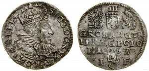 Polsko, trojak, 1593, Olkusz