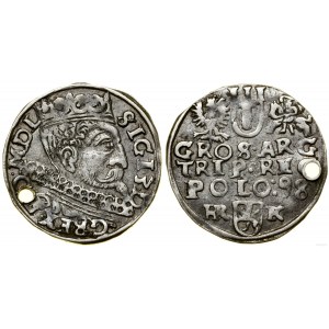 Poland, trojak, 1598, Wschowa