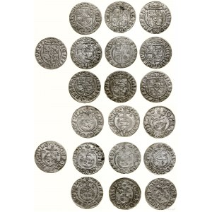 Polska, zestaw 10 x półtorak, 1620, 2 x 1621, 3 x 1623, 2 x 1624, 1625, Bydgoszcz