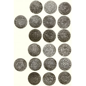 Polska, zestaw 10 x półtorak, 1621, 1622, 4 x 1623, 2 x 1624, 1625, 16, Bydgoszcz