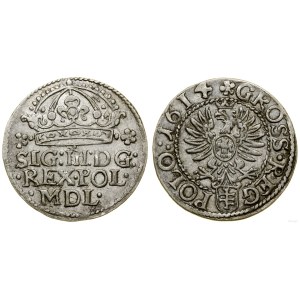 Poland, grosz, 1614, Krakow