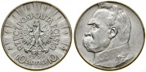 Polsko, 10 zlotých, 1936, Varšava