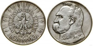 Polsko, 10 zlotých, 1937, Varšava