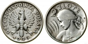 Polsko, 2 zloté, 1925, Londýn