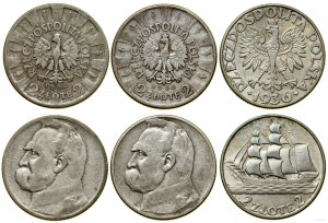 Polsko, sada 3 mincí, 1934-1936, Varšava