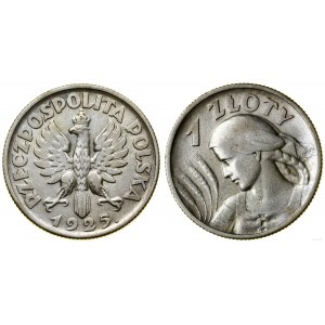 Polonia, 1 zloty, 1925, Londra