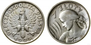 Polsko, 1 zlotý, 1925, Londýn