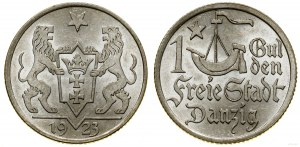 Polsko, 1 gulden, 1923, Utrecht