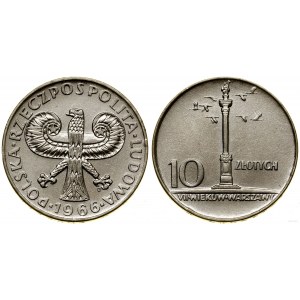 Polska, 10 złotych, 1966, Warszawa