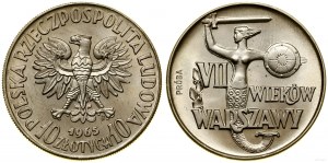 Polsko, 10 zlotých, 1965, Varšava