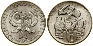 Polska, 10 złotych, 1965, Warszawa