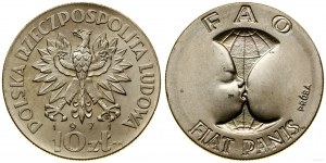 Polsko, 10 zlotých, 1971, Varšava