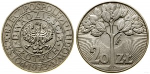 Polsko, 20 zlotých, 1973, Varšava