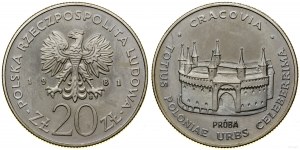 Polsko, 20 zlotých, 1981, Varšava