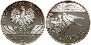 Polsko, 300 000 PLN, 1993, Varšava
