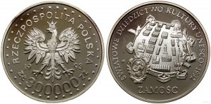 Polsko, 300 000 PLN, 1993, Varšava