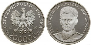 Polsko, 200 000 PLN, 1990, Varšava