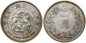 Japan, 1 yen, 1896, Osaka