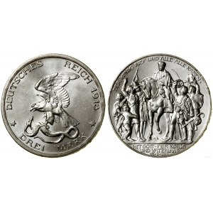 Niemcy, 3 marki, 1913, Berlin