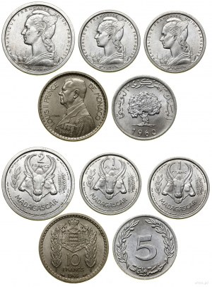 miscellaneous, set of 5 coins