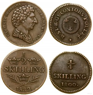 Sweden, set of 2 coins