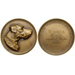 Finland, medal of the Finnish Fox Terrier Club, 1907.