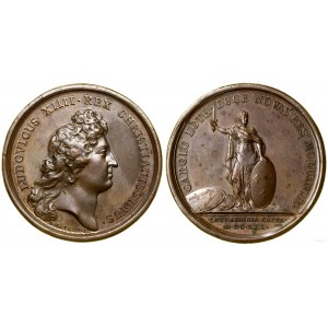 Francja, medal pamiątkowy, 1670