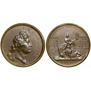 Francja, medal pamiątkowy, 1670