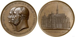 Germany, 25th anniversary of the Cologne Cathedral Building Association, 1867