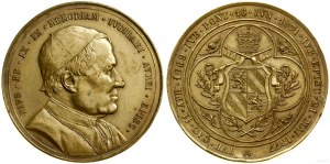 Cité du Vatican, médaille commémorative, 1877