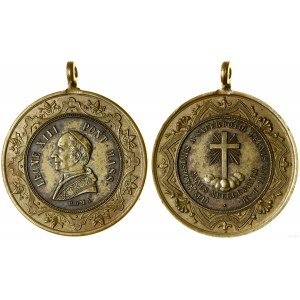 Vaticano, medaglia per il cinquantesimo anniversario del sacerdozio papale, 1887