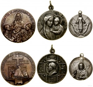 Vatican, set of 2 medallions and a medal