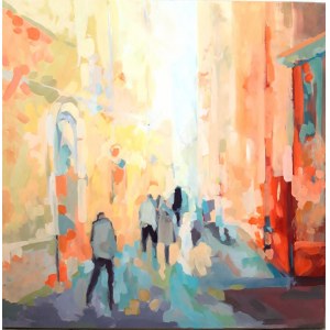 Aneta Olszewska-Kołodziejska , Summer cityscape, 2019.