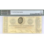 Confederate States of America. 1863 100 Dollars Milledgeville Georgia