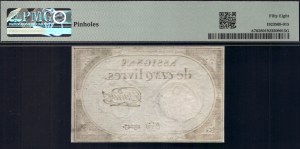 France. 1793 5 Livres Block 23249